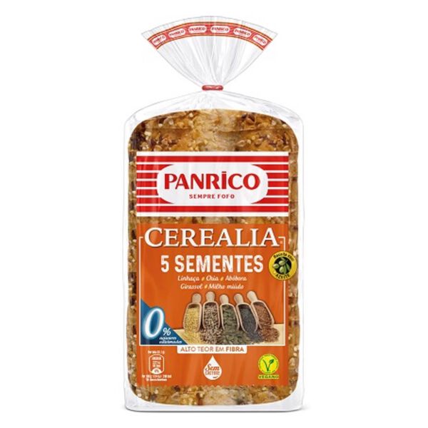 Pão de Forma Cerealia de 5 Sementes com Côdea Panrico