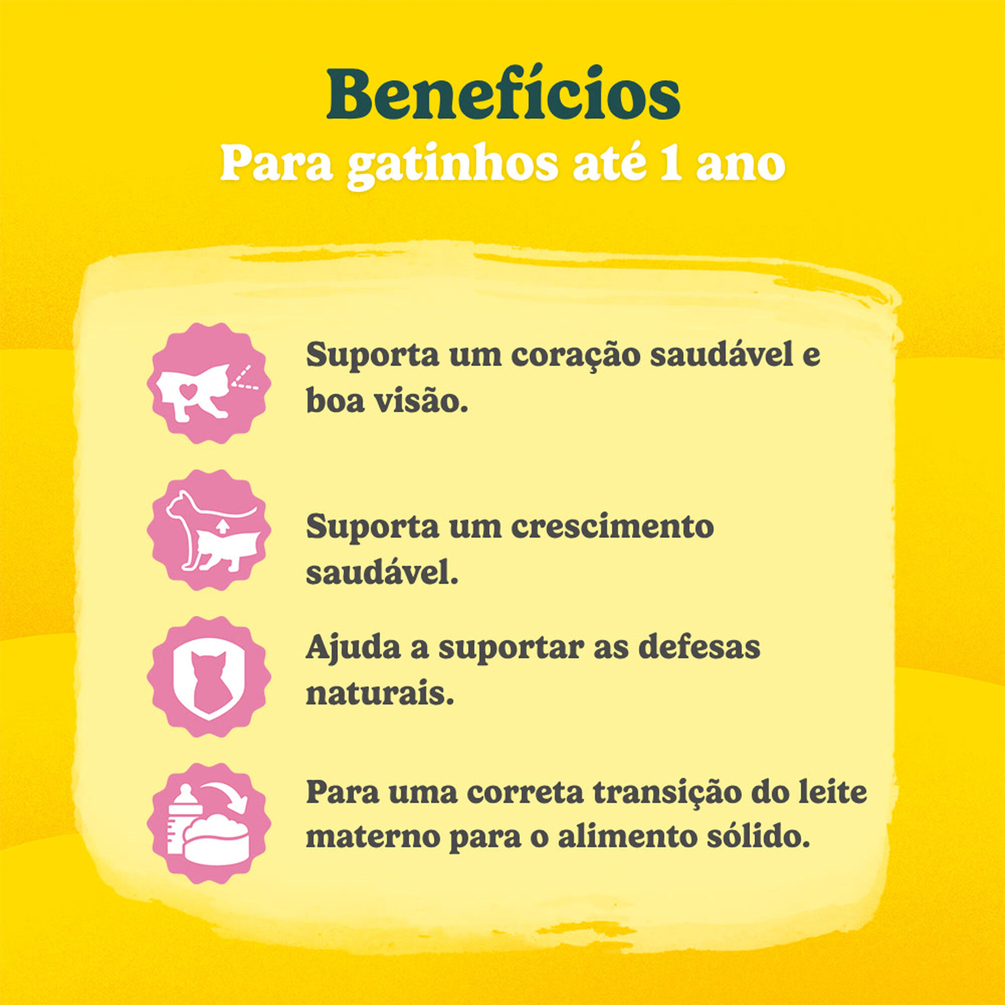 Ra&ccedil;&atilde;o para Gato J&uacute;nior Frango, Leite e Legumes Purina Friskies