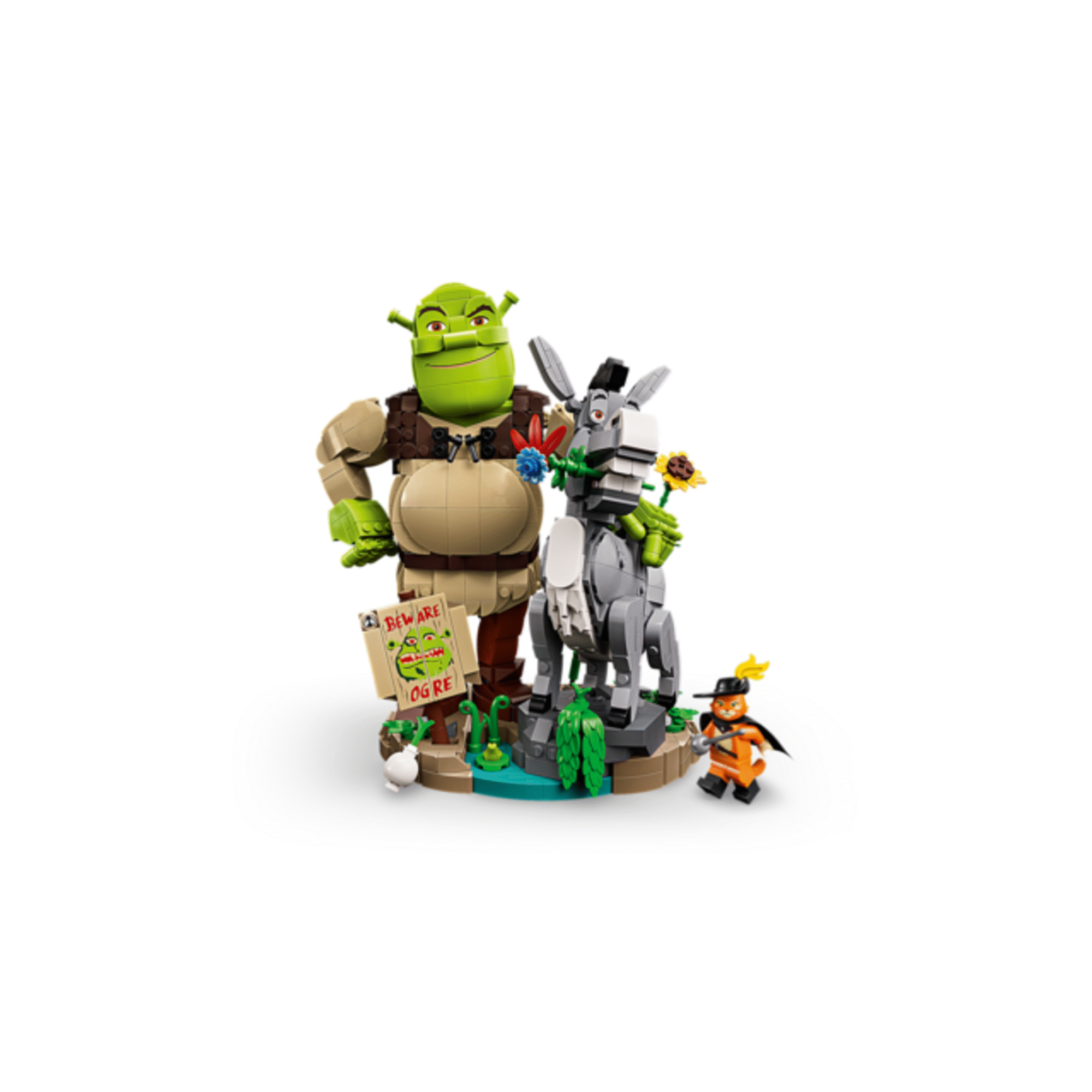LEGO - Shrek, Burro e Gato das Botas - 72423