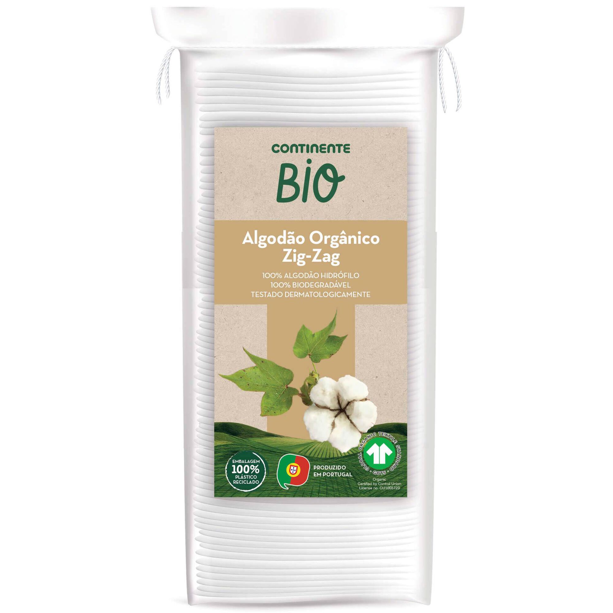 Algodão Zig-Zag Branco
