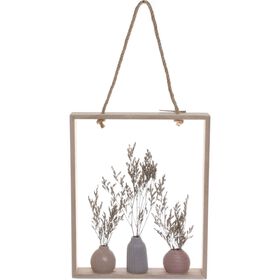 Quadro Pendurar com 3 Jarras Kasa