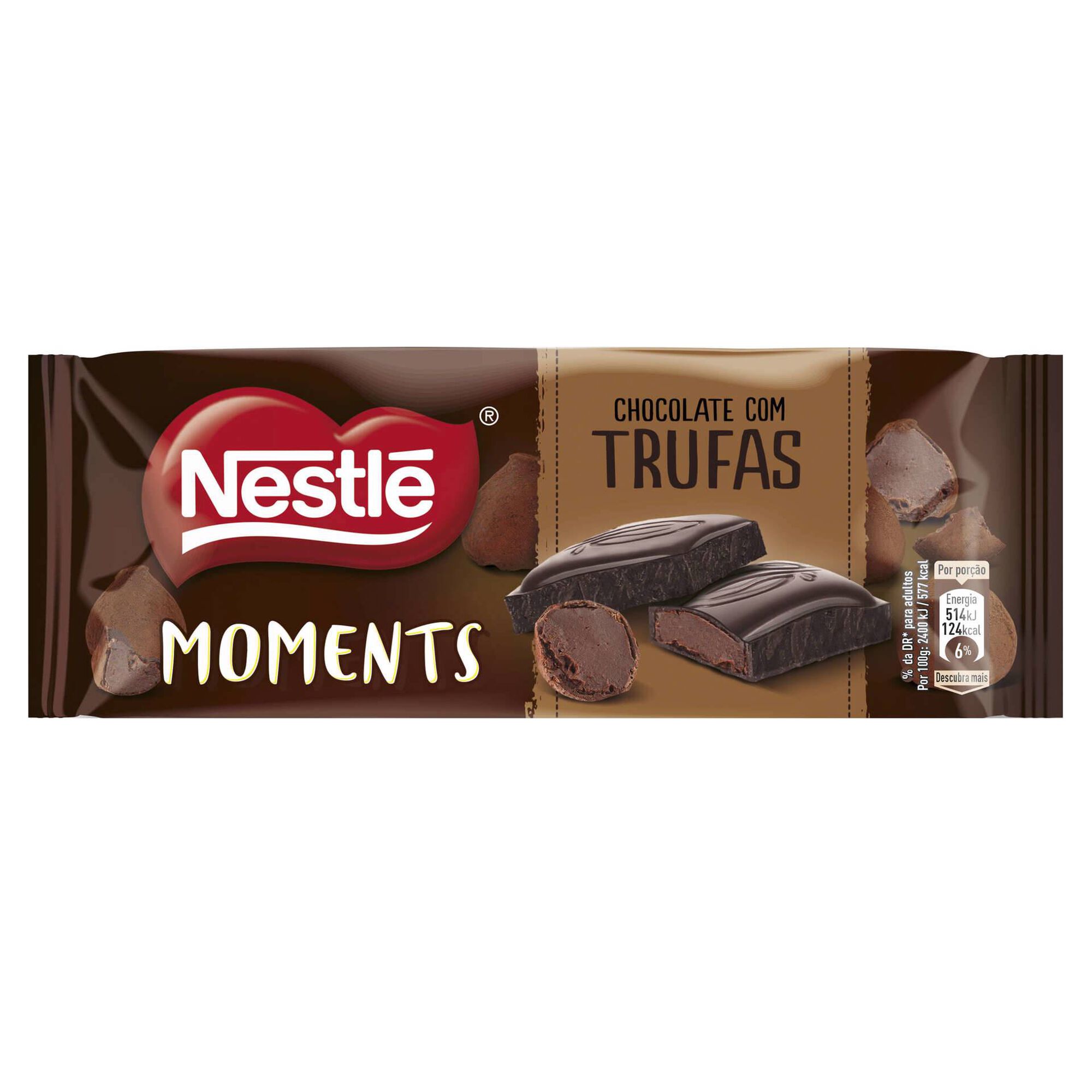 Tablete de Chocolate Negro com Trufa Tablete de Chocolate Negro com Trufa
