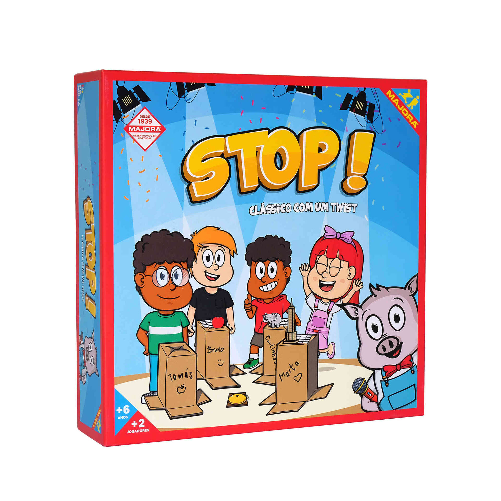 Jogo de Tabuleiro Stop!