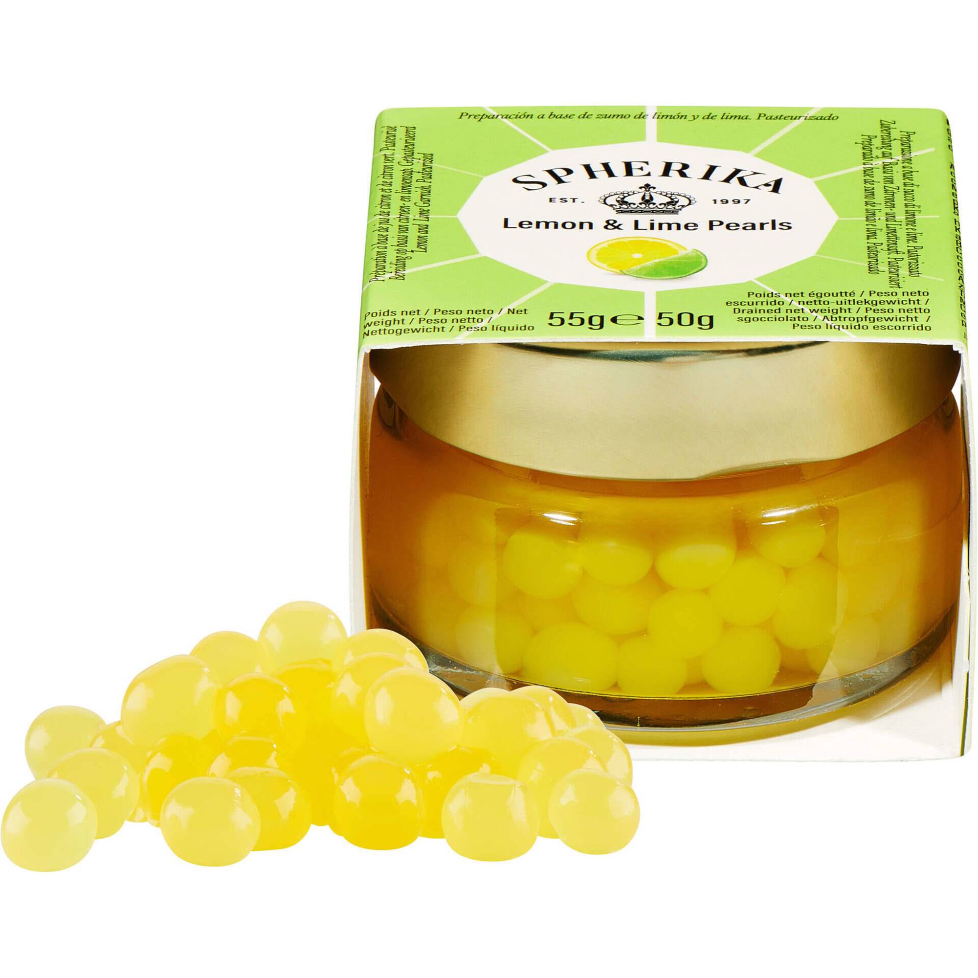 P&eacute;rolas de Lim&atilde;o e Lima Spherika