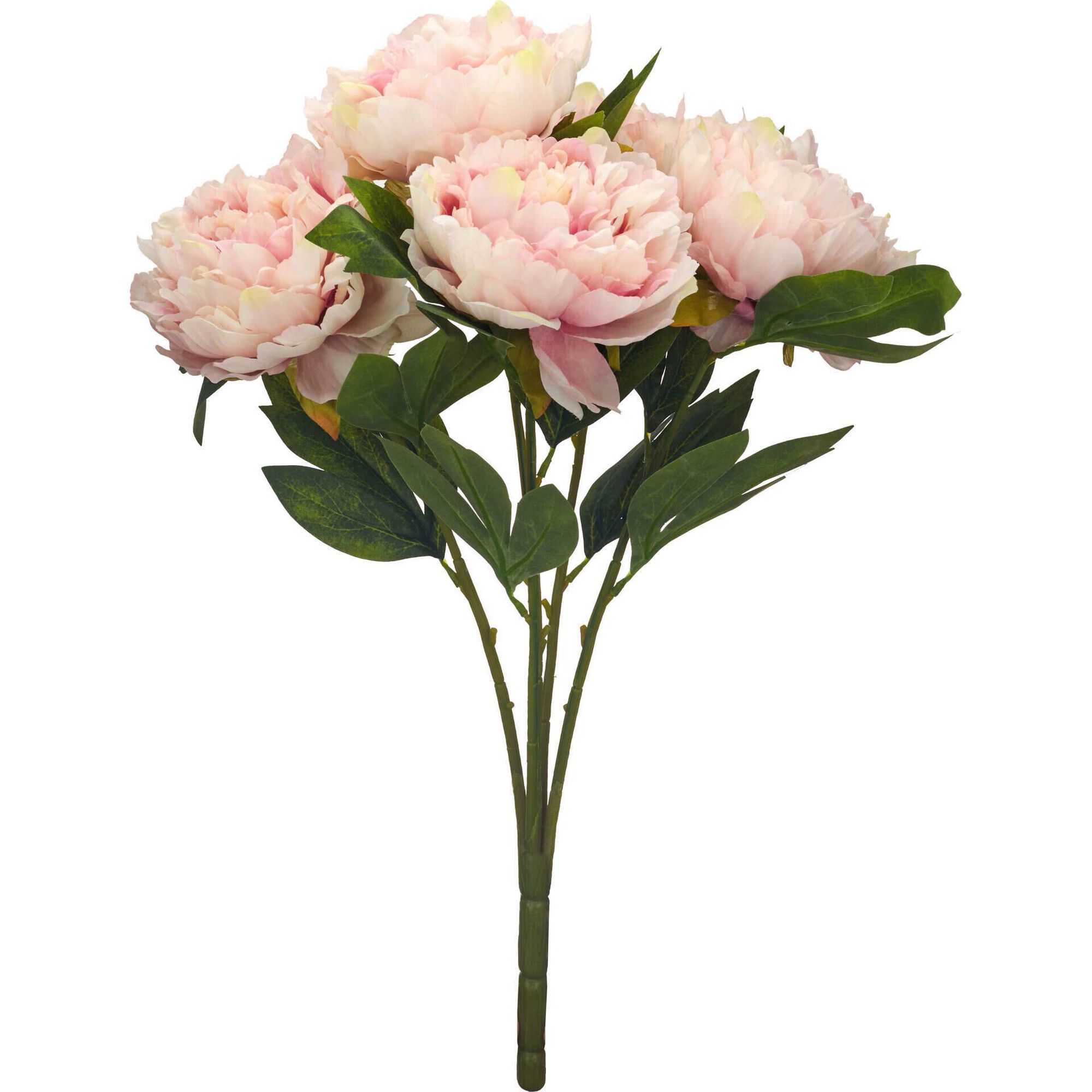 Conjunto Pe&oacute;nias Artificiais 33x19x51cm Rosa Kasa
