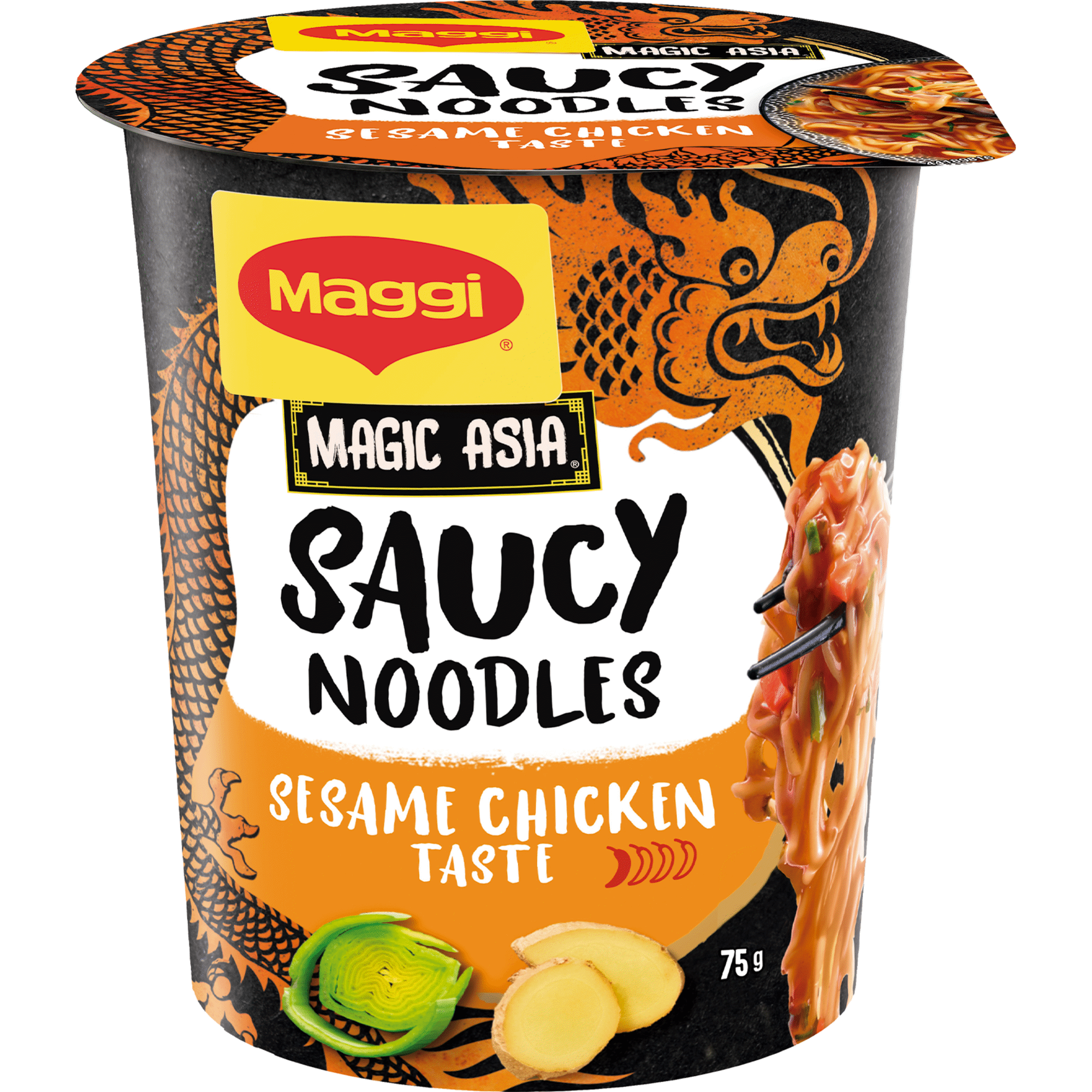 Noodles Saucy Chicken Sesame Cup