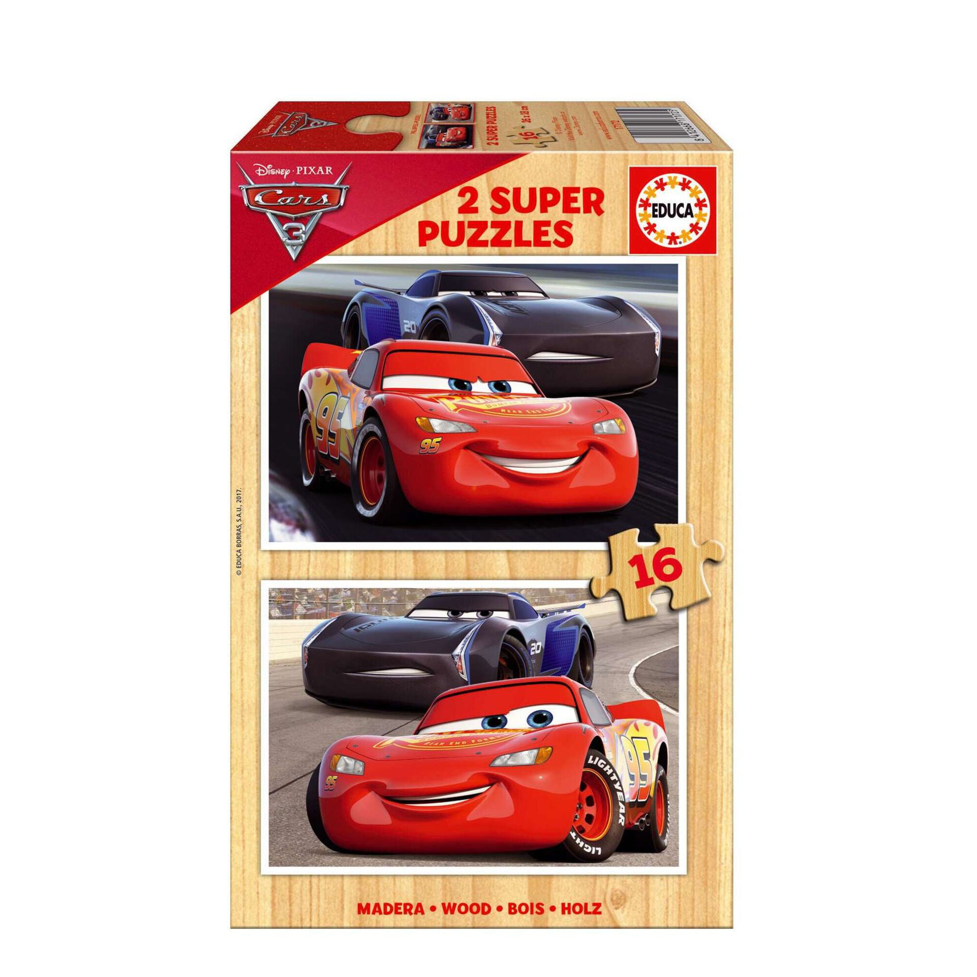 Puzzle de Madeira 16 a 50 Peças (vários modelos)