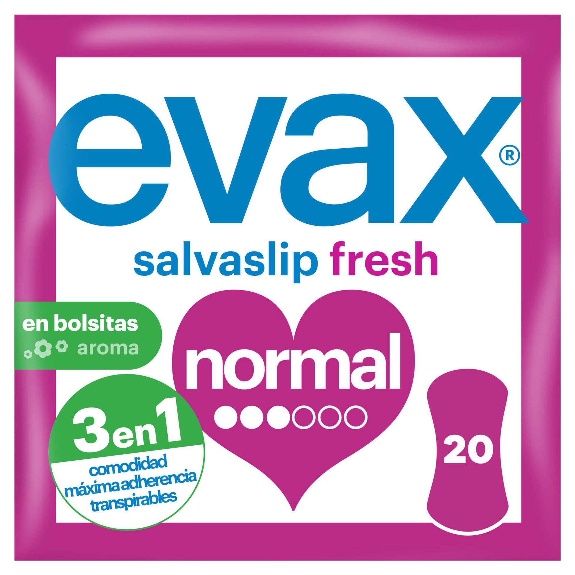 Pensos Di&aacute;rios Salvaslip Normal em Bolsinhas