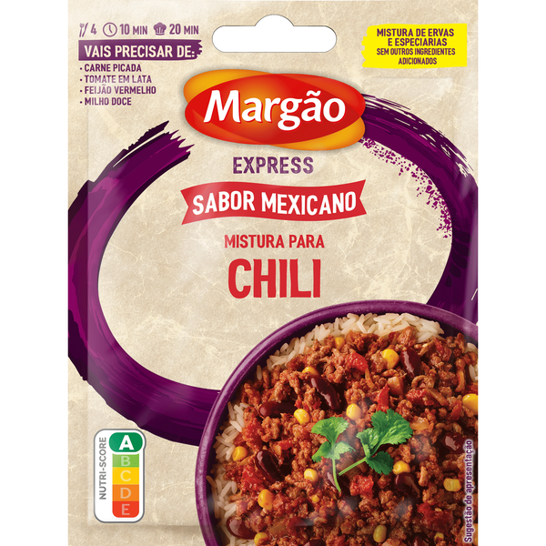 Mistura Express para Chili Margão