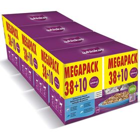 Comida H&uacute;mida para Gato Adulto Peixe Whiskas