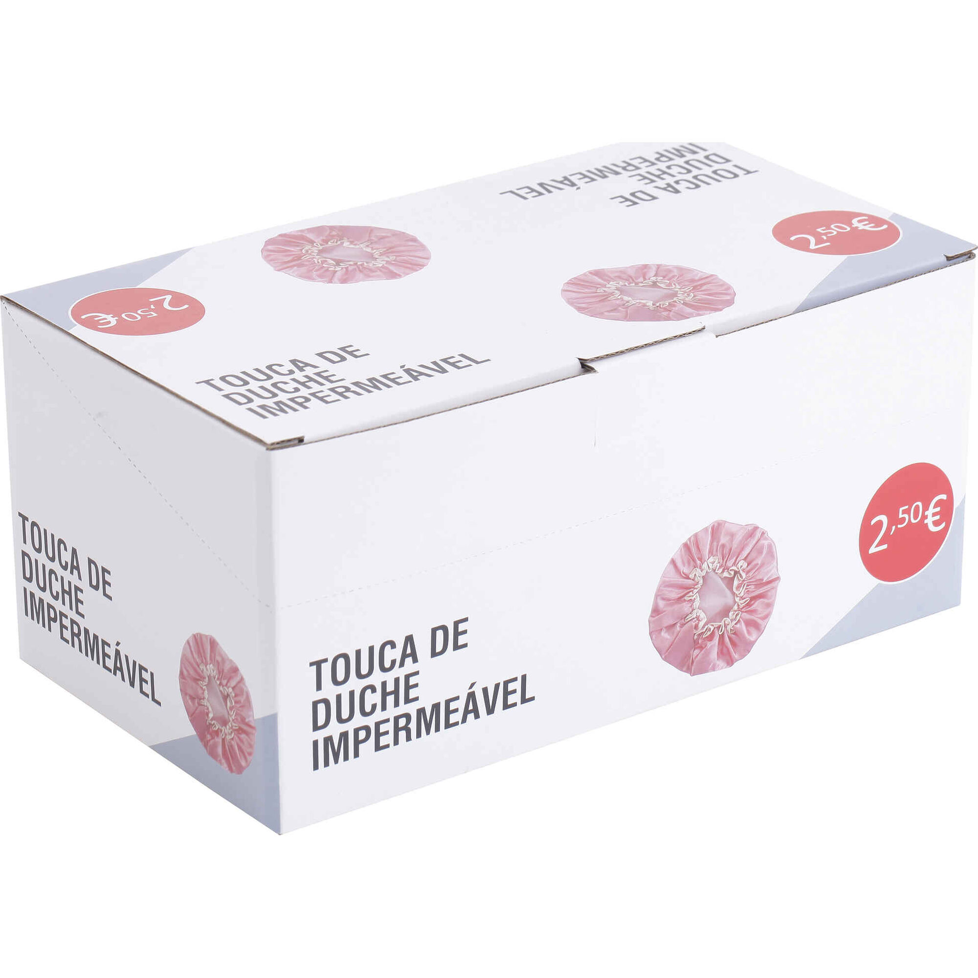 Touca de Duche Imperme&aacute;vel com 2 Camadas Bazar&atilde;o