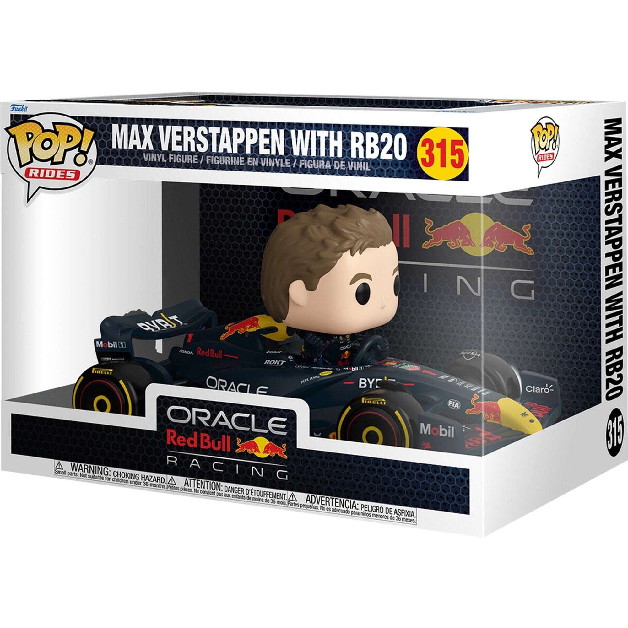 Figura Oracle Redbull Racing - Max Verstappen com RB20