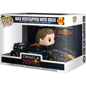 Figura Oracle Redbull Racing - Max Verstappen com RB20 Figura Oracle Redbull Racing - Max Verstappen com RB20