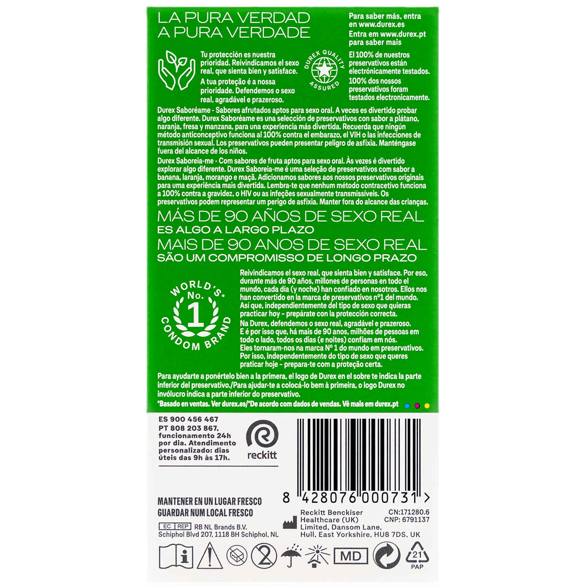 Preservativos Saboreia-me Preservativos Saboreia-me