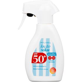 Protetor Solar Lo&ccedil;&atilde;o Sensitive FPS 50+ MyLabel