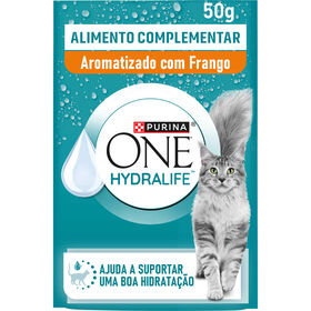 Snack para Gato Hydra Life L&iacute;quido Frango Purina One
