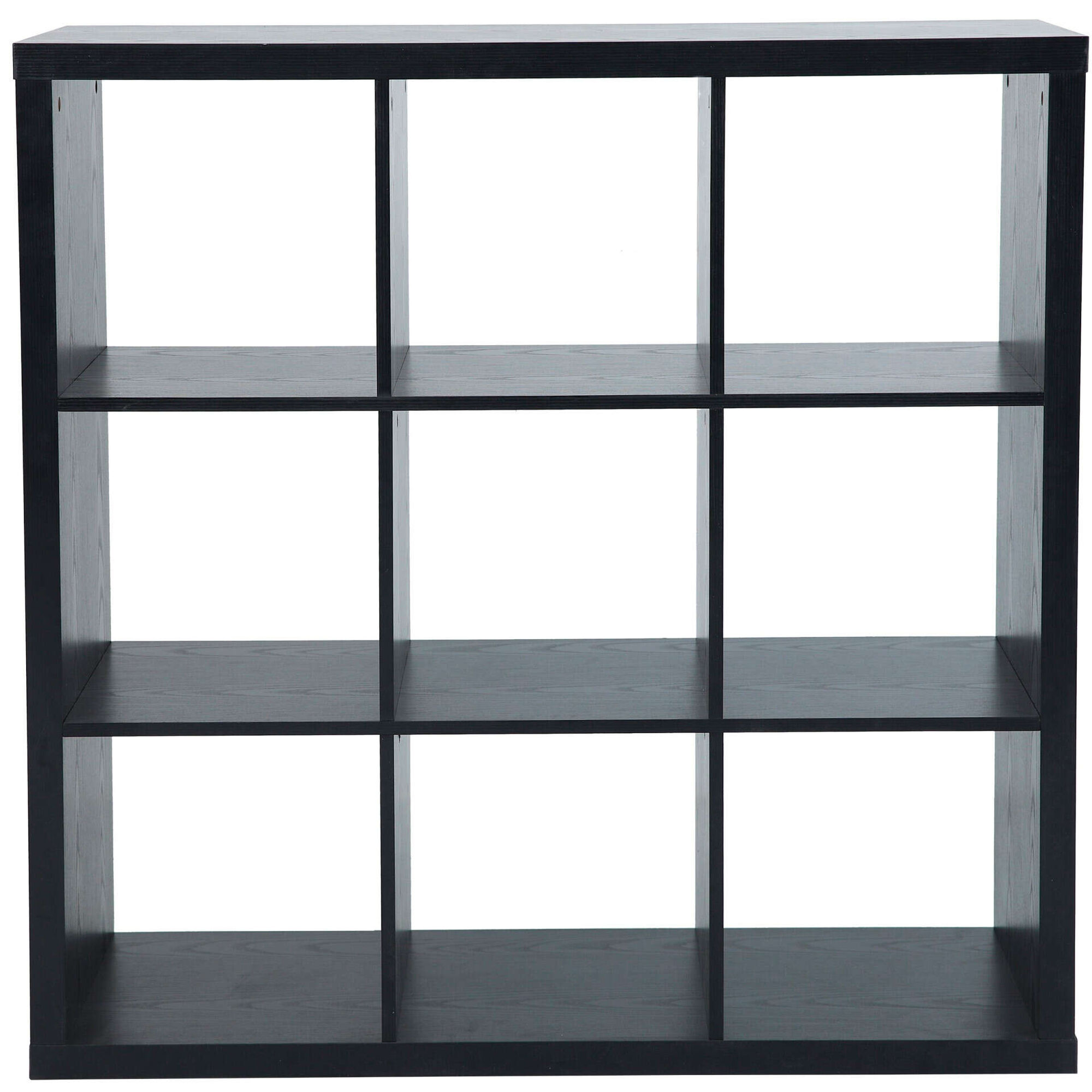 Estante 3x3 Preta Cubos