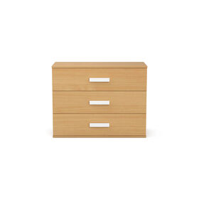 Cómoda com 3 Gavetas 100x45x77cm Natural Play