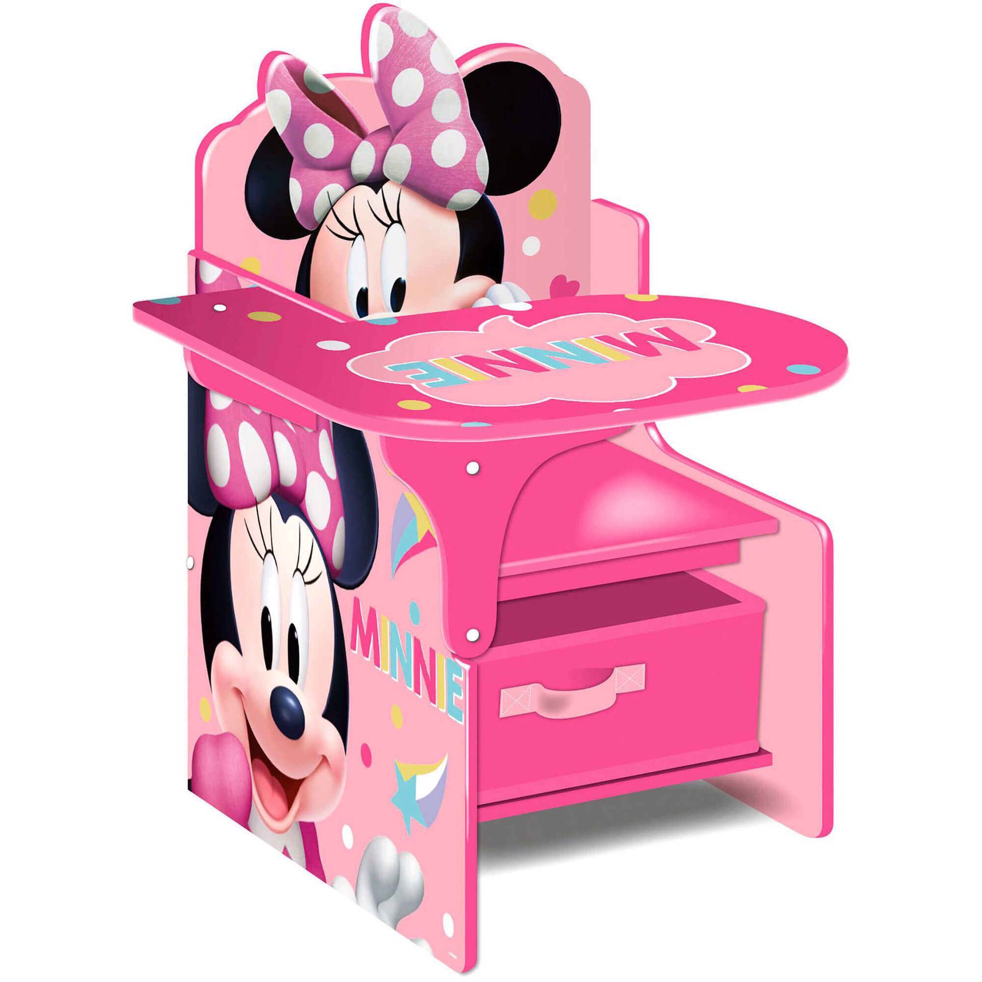 Cadeira e Secretária com Arrumação Minnie