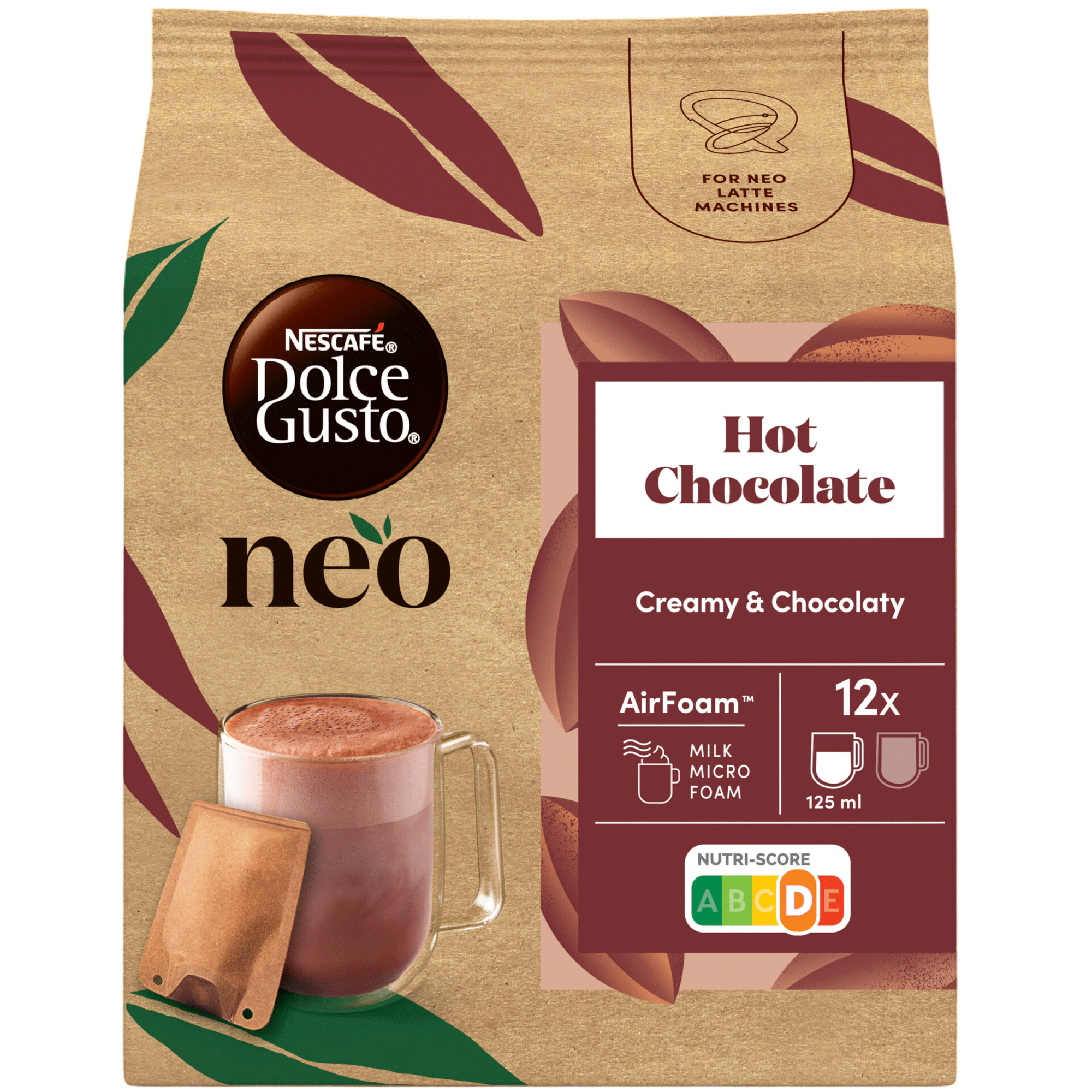 C&aacute;psulas de Chocolate Nescaf&eacute; Dolce Gusto Neo