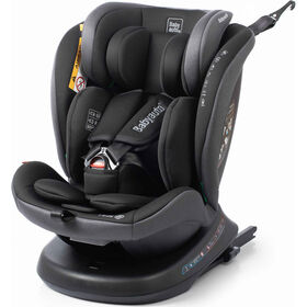 Cadeira Auto I-Size 40-150cm Isofix Rotativa Rodia Fix Cinza Escuro Babyauto