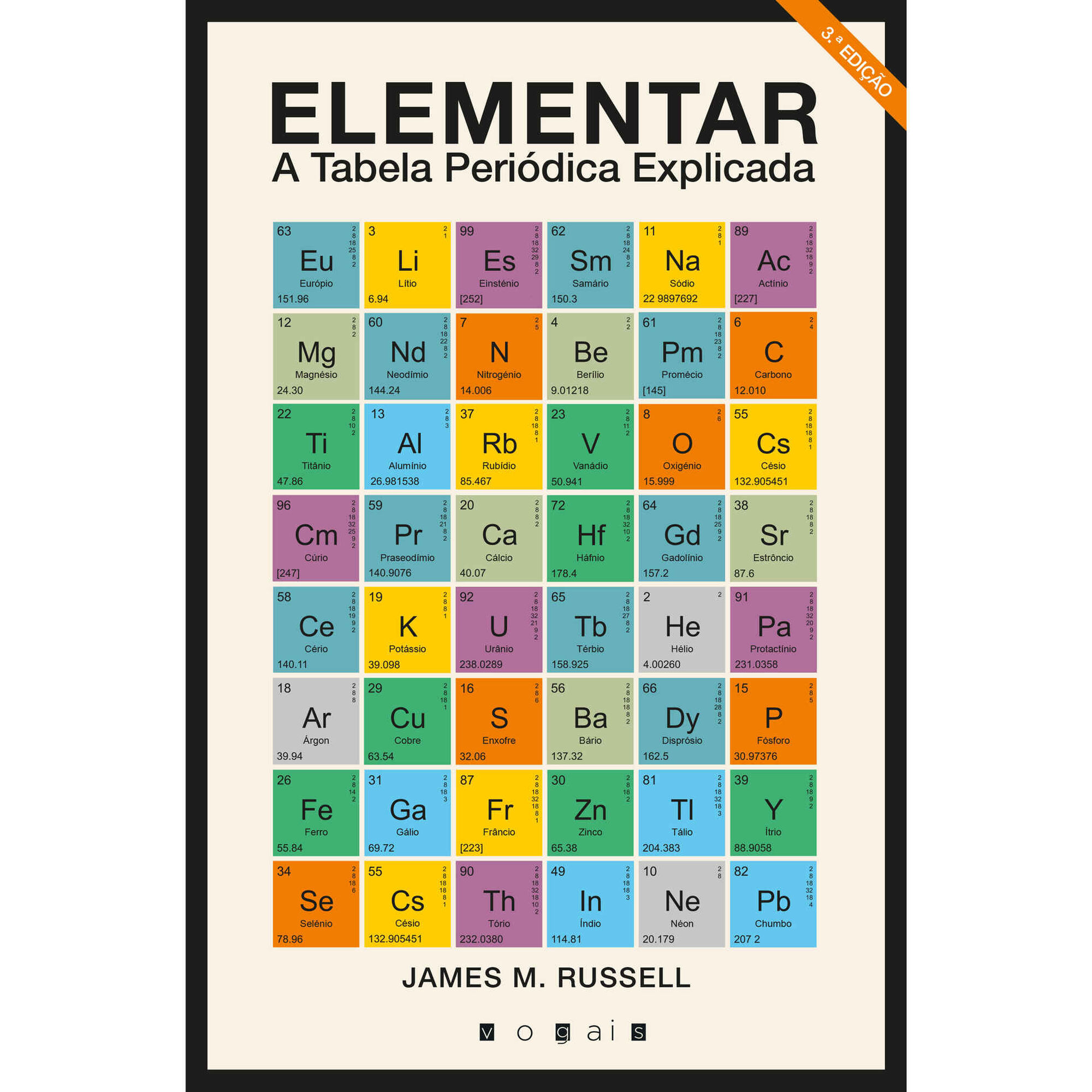 Elementar - A Tabela Peri&oacute;dica Explicada de James M. Russell