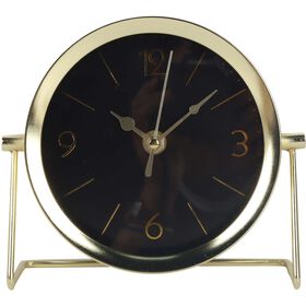 Relógio Dourado com Base