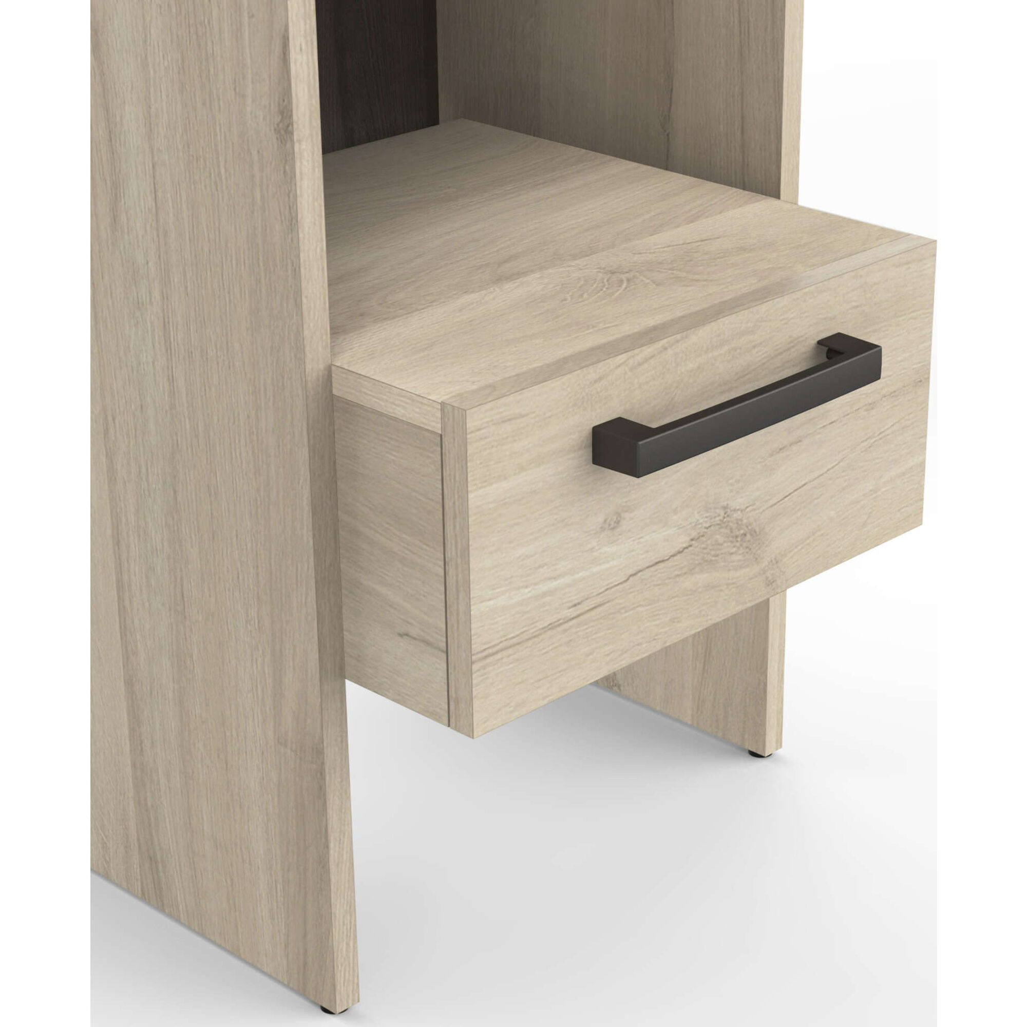 Móvel Cabeceira de Cama 240x95x36cm Carvalho Watson Móvel Cabeceira de Cama 240x95x36cm Carvalho Watson