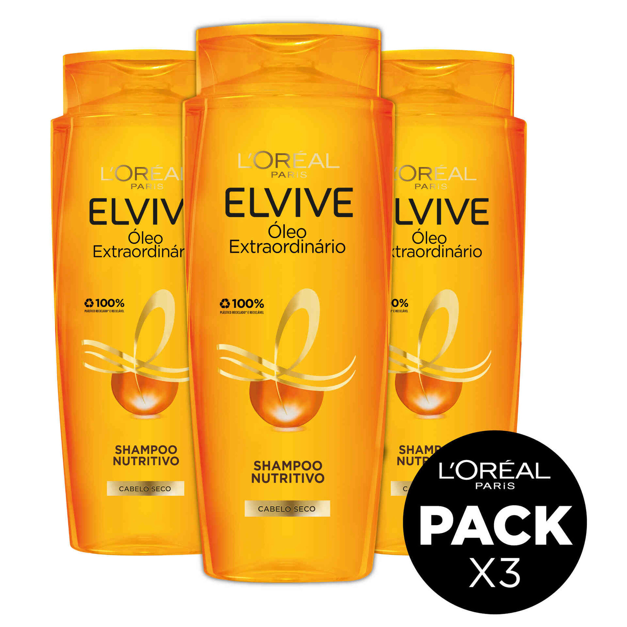 Champô Elvive Óleo Extraordinário Cabelo Seco Champô Elvive Óleo Extraordinário Cabelo Seco