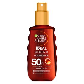 Bronzeador Spray Ambre Solaire Ideal Bronze Ação Tripla FPS 50
