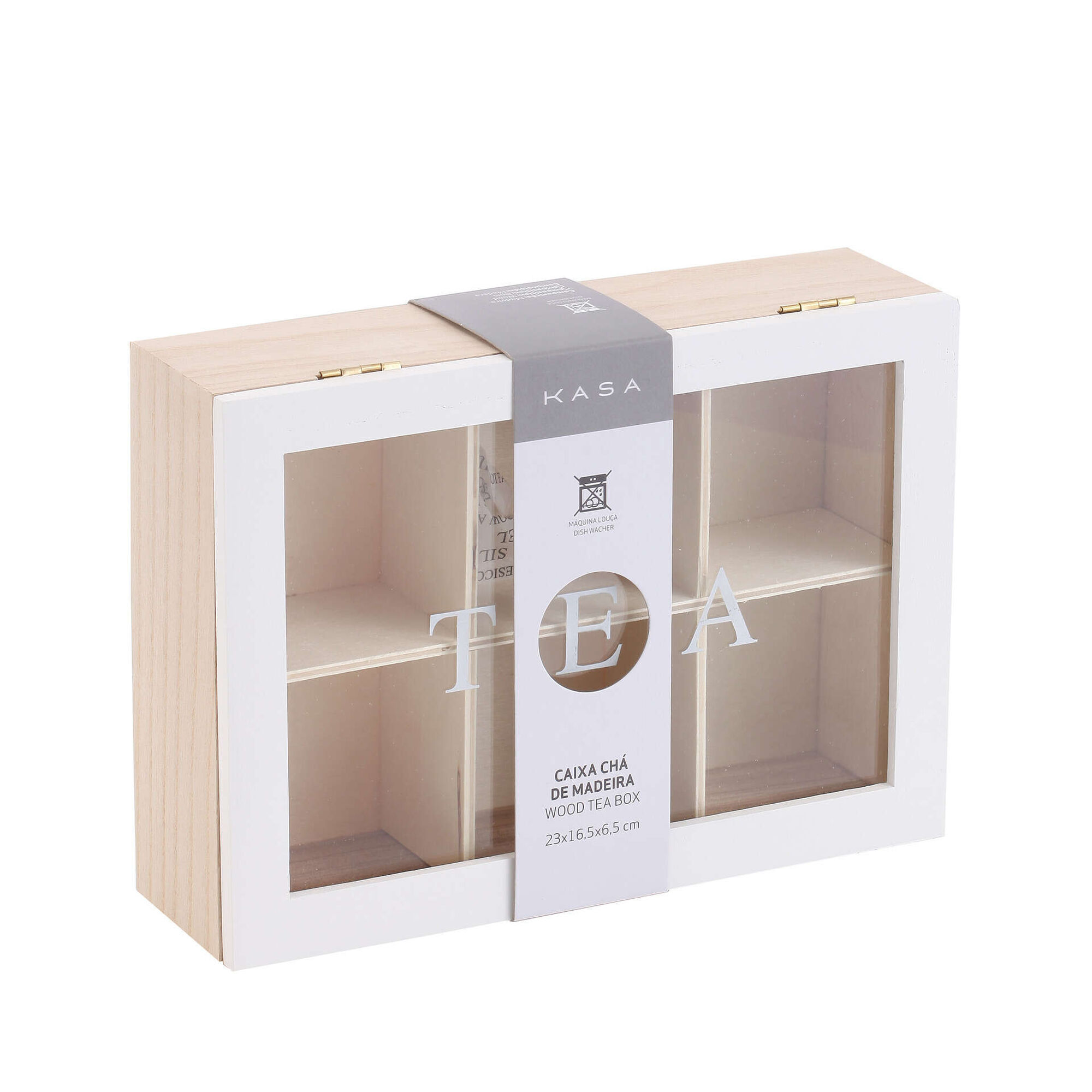 Caixa Chá Madeira