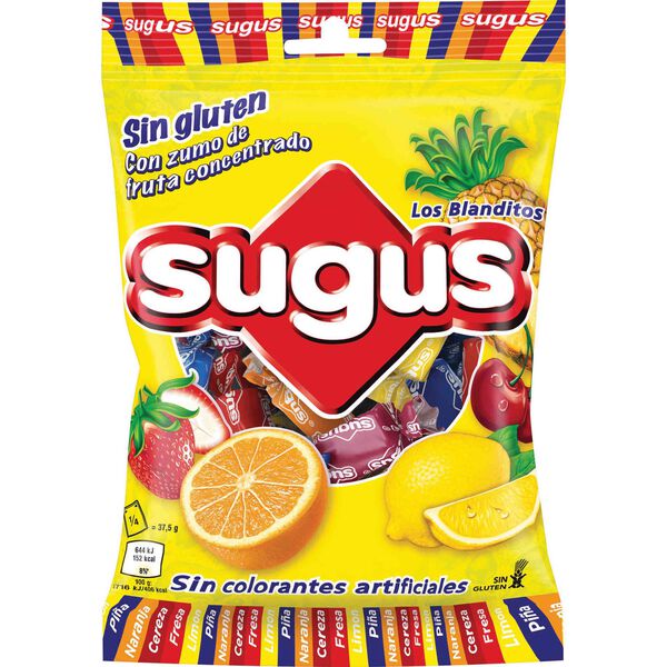 Caramelos de Fruta sem Glúten Sugus