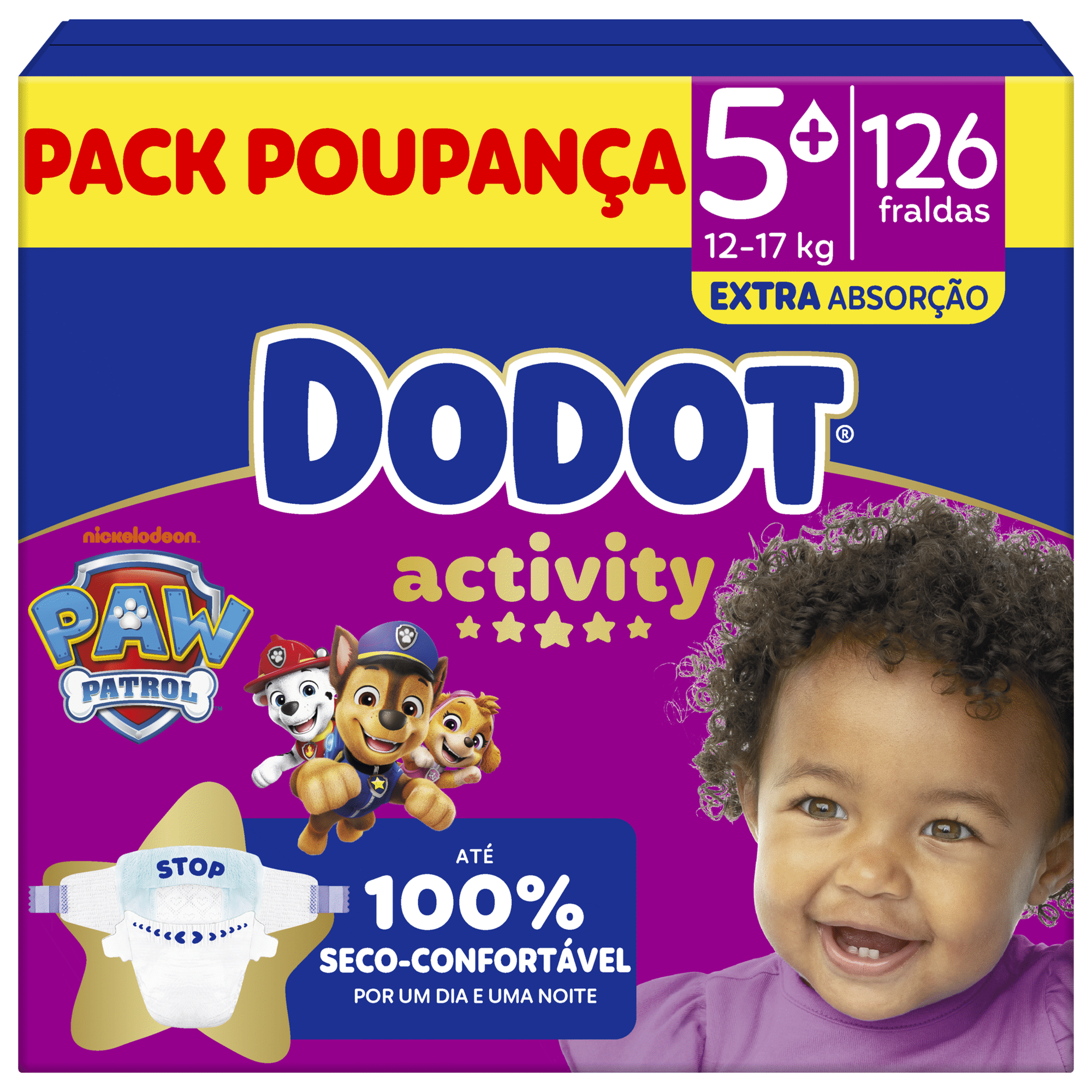 Box Fraldas Activity 12-17kg T5+ Dodot