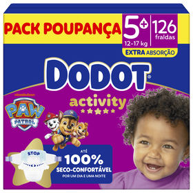 Box Fraldas Activity 12-17kg T5+ Dodot