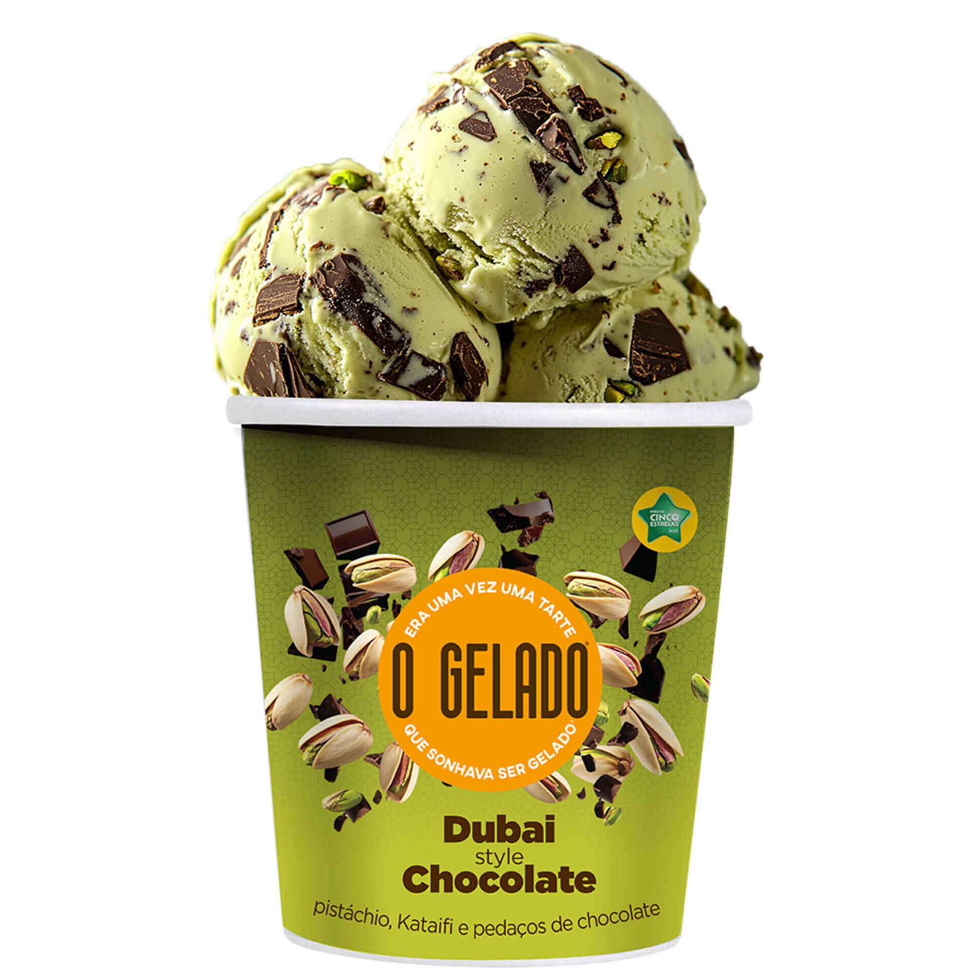 O Gelado Chocolate do Dubai