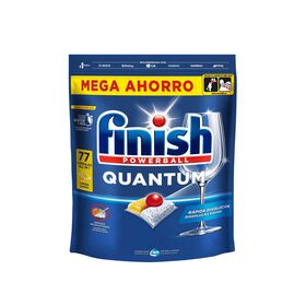 Detergente M&aacute;quina Loi&ccedil;a Pastilhas Quantum Lim&atilde;o Finish