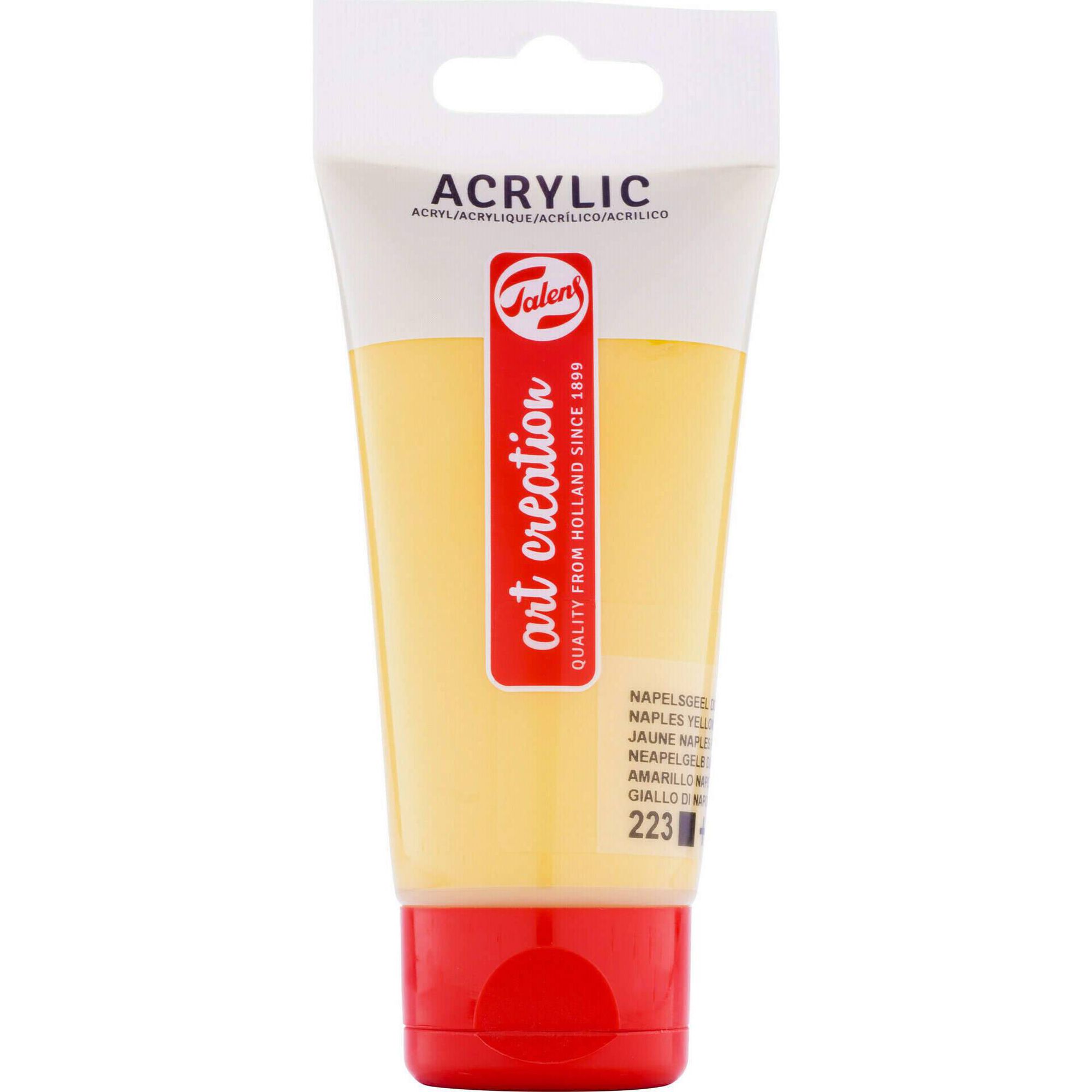 Tinta Acrílica ArtCreation Amarelo Nápoles 75ml