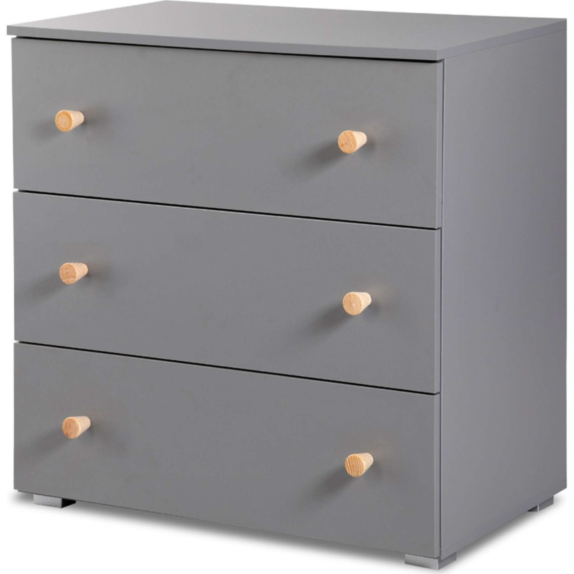 Cómoda 80x48x81cm Pauline Grafite