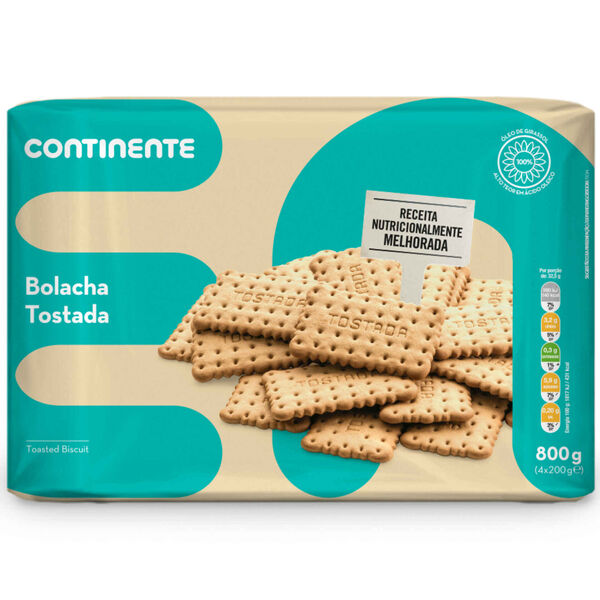 Bolachas Tostadas Continente