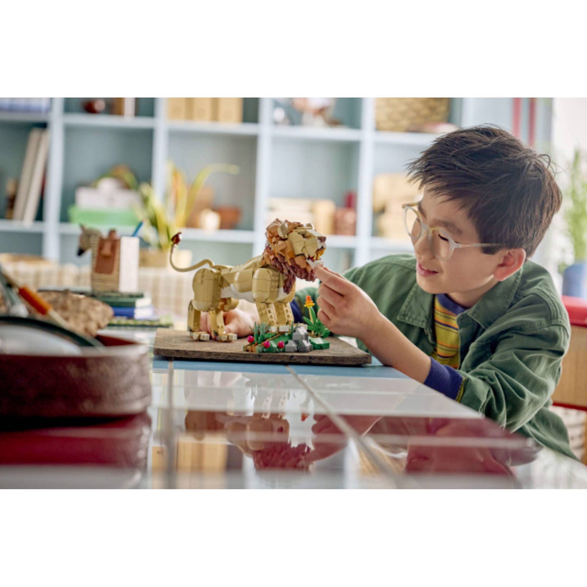 LEGO Creator - Animais Selvagens: Le&atilde;o Majestoso - 31386