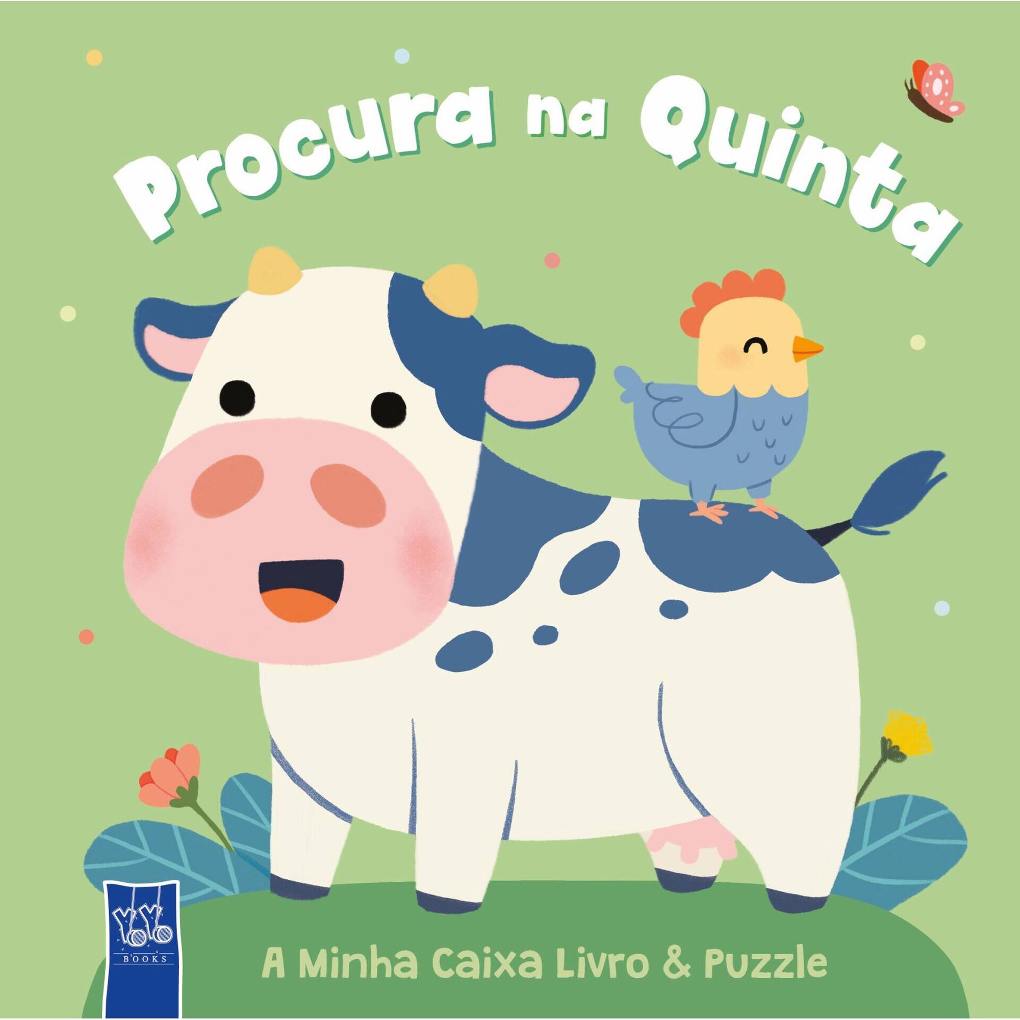 A Minha Caixa Livro & Puzzle - Procura Na Quinta