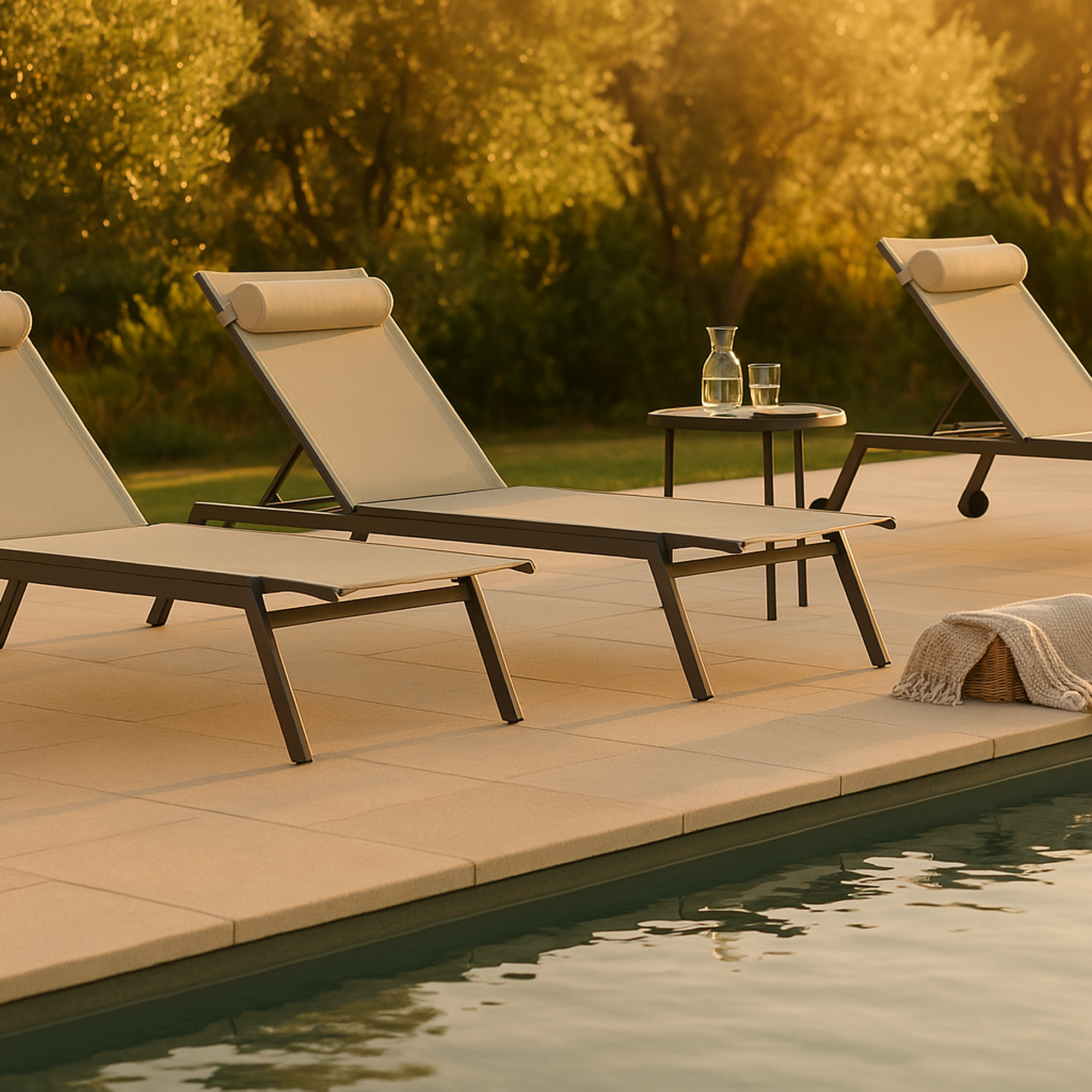 Espregui&ccedil;adeira Alum&iacute;nio com Almofada