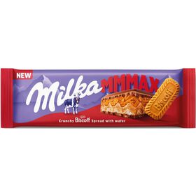 Tablete de Chocolate de Leite com Crunchy Biscoff Milka