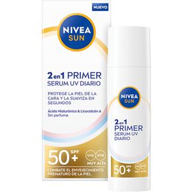 Protetor Solar S&eacute;rum Primer UV FPS 50+ Nivea Sun