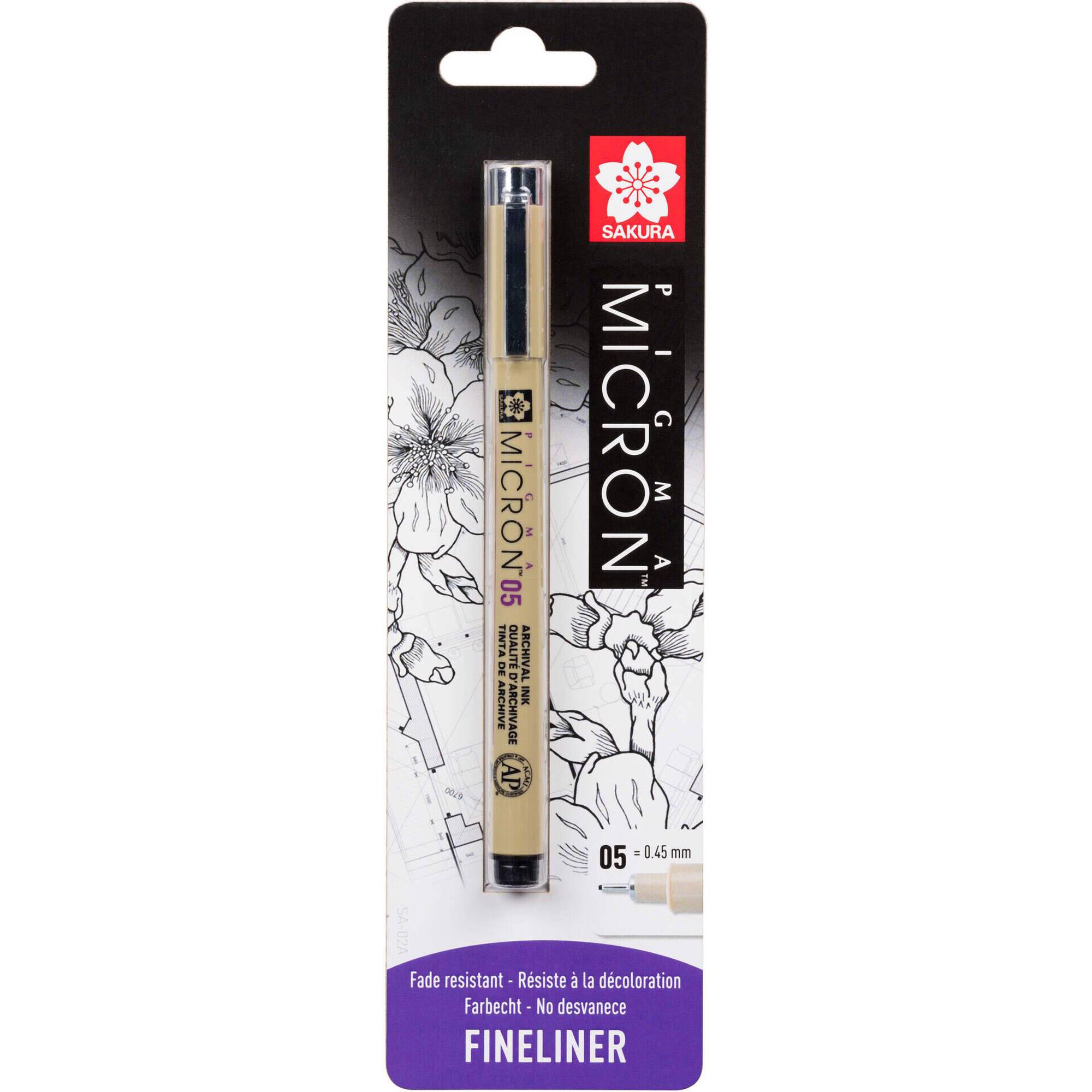 Marcador Pigma Micron 05 Preto