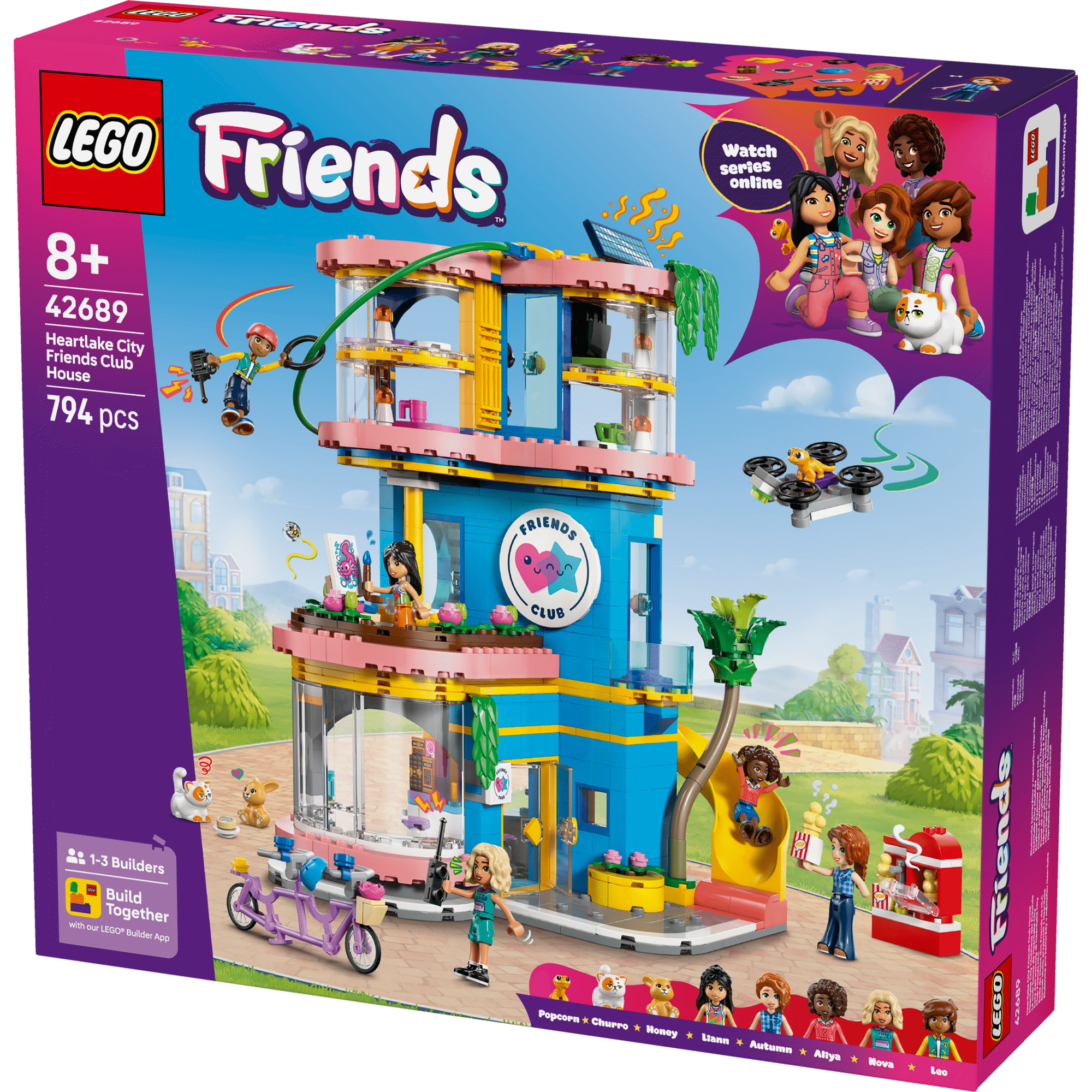 LEGO Friends - Sede do Clube dos Friends de HLC - 42689