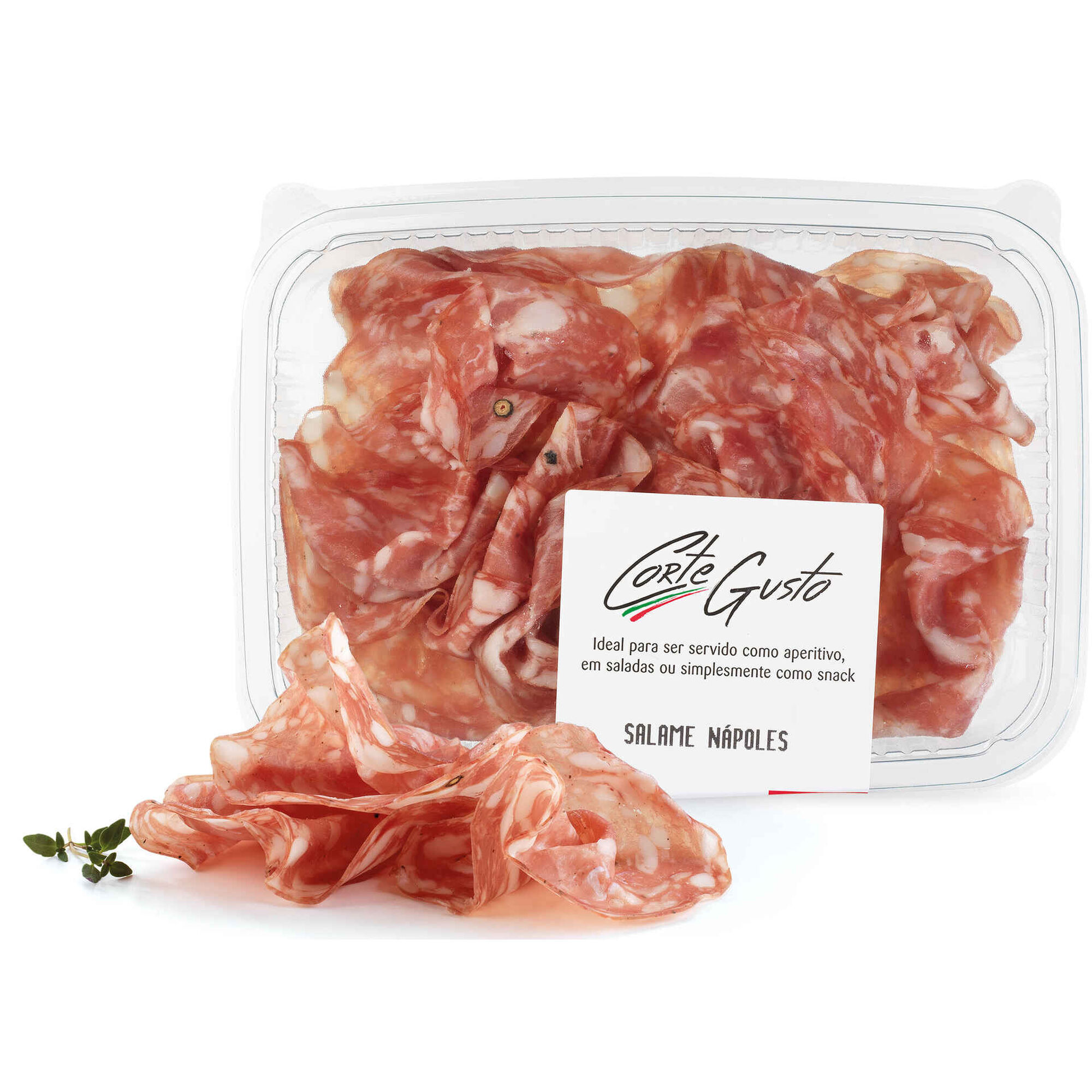 Salame Nápoles Fatiado