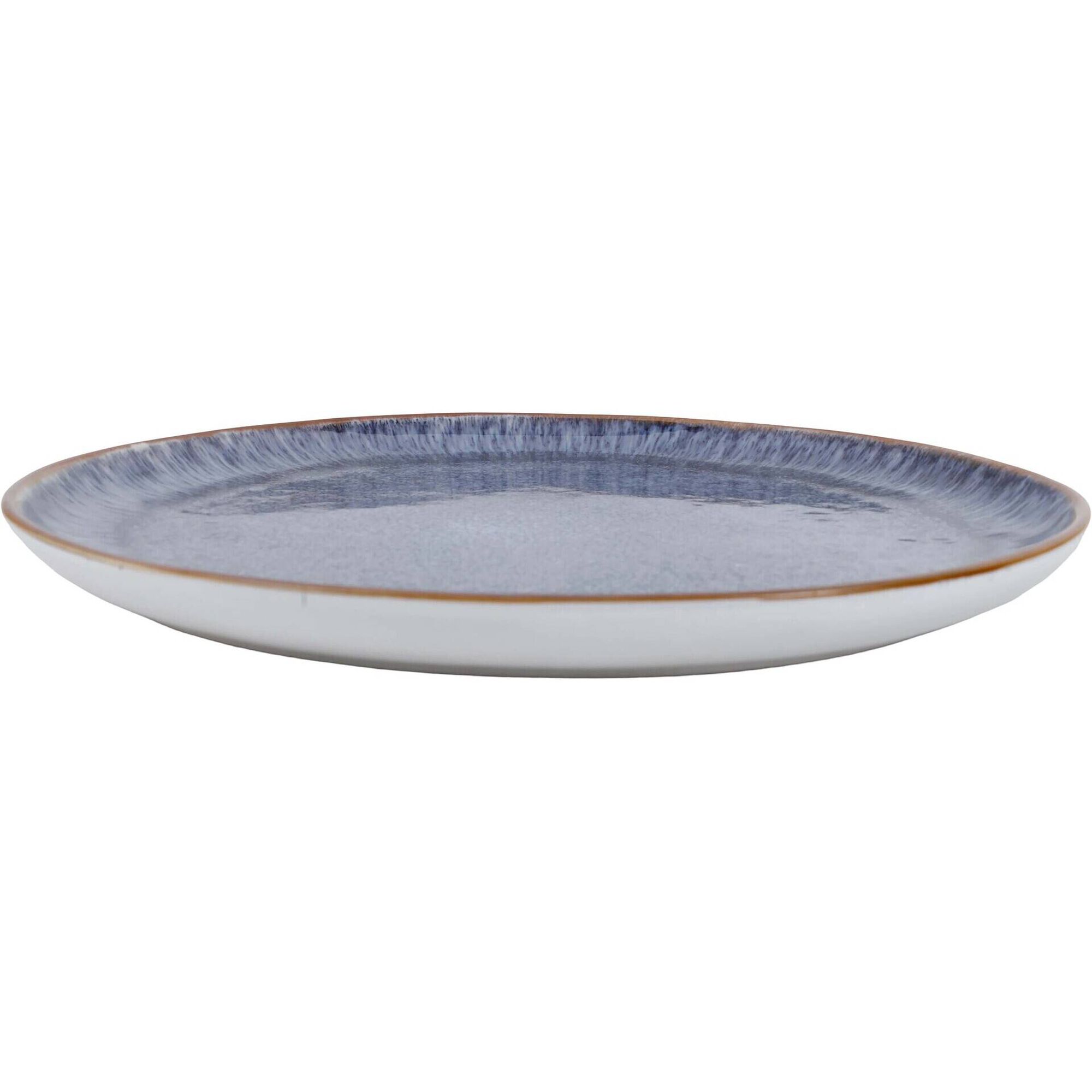 Prato Raso 26cm Azul Lamego Kasa