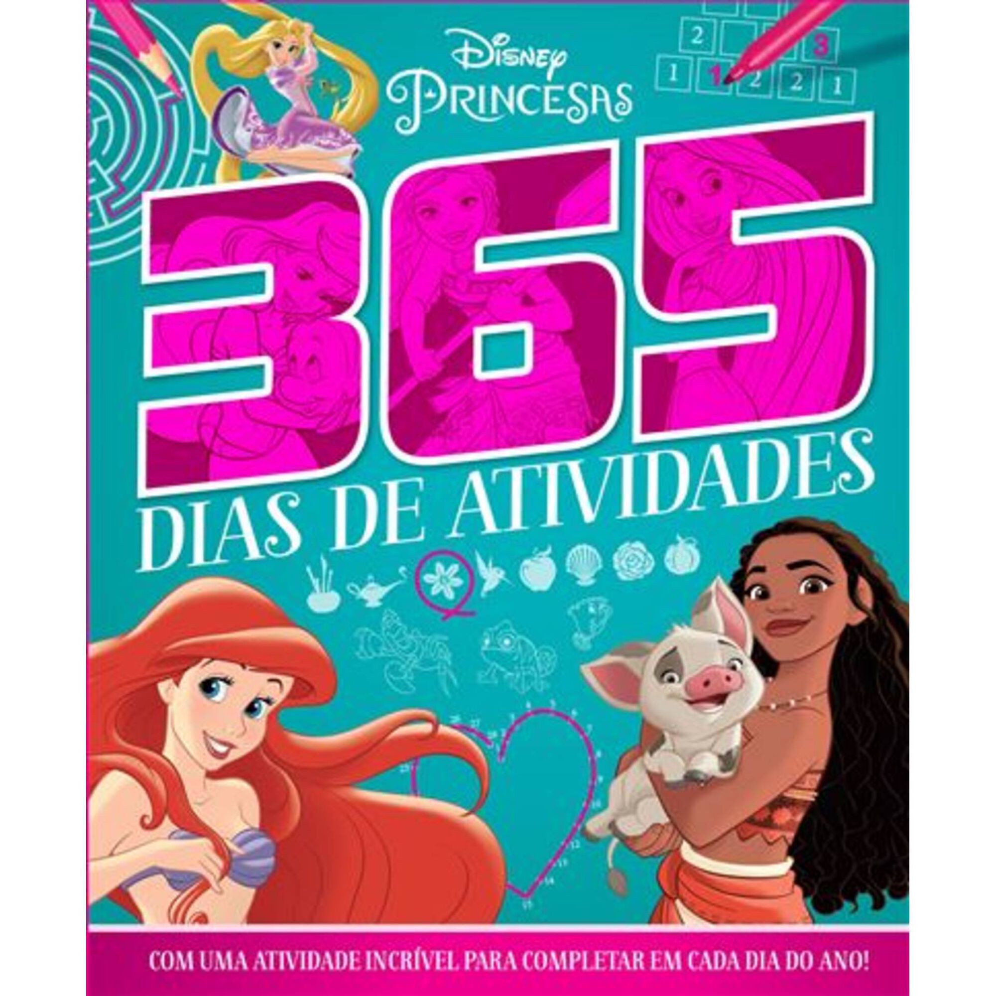 Disney Princess - 365 Dias de Atividades