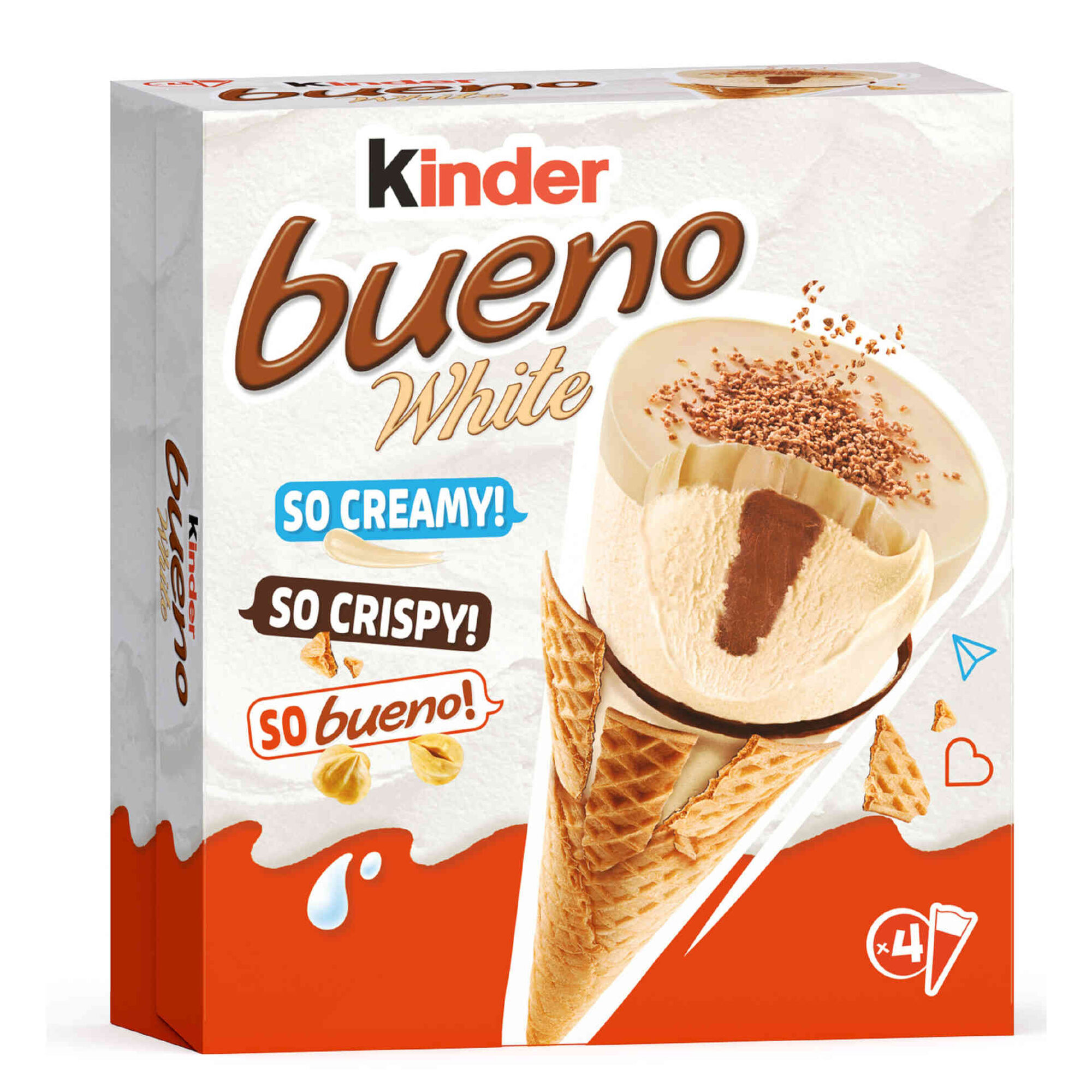 Gelado Classic Cone Chocolate Branco